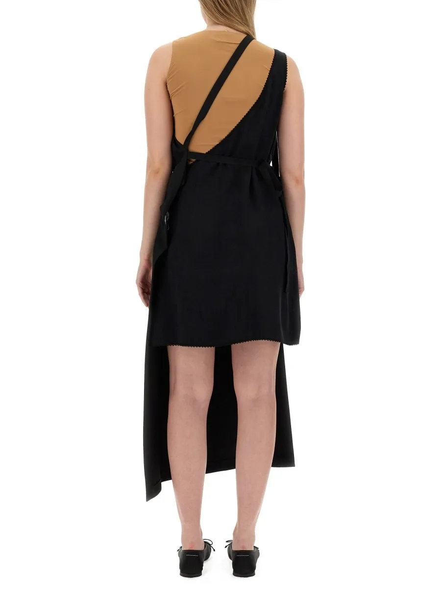 Open Back Asymmetric Neck Top
