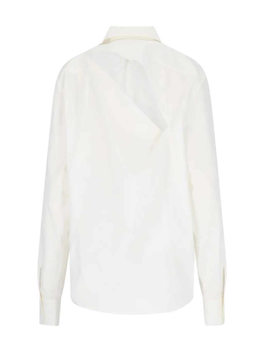 Cut Out Detailed Buttoned Shirt