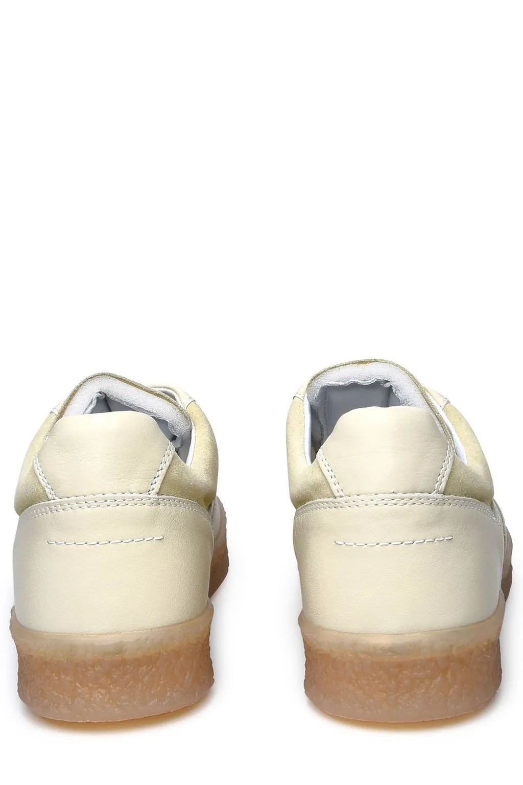 Panelled Lace-Up Sneakers