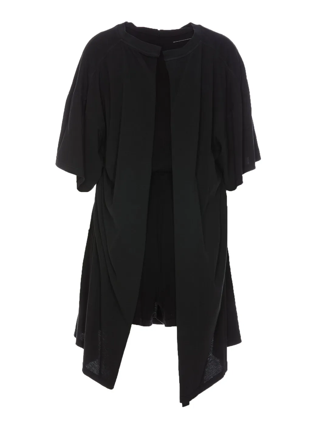 Crewneck Short-Sleeved Jumpsuit