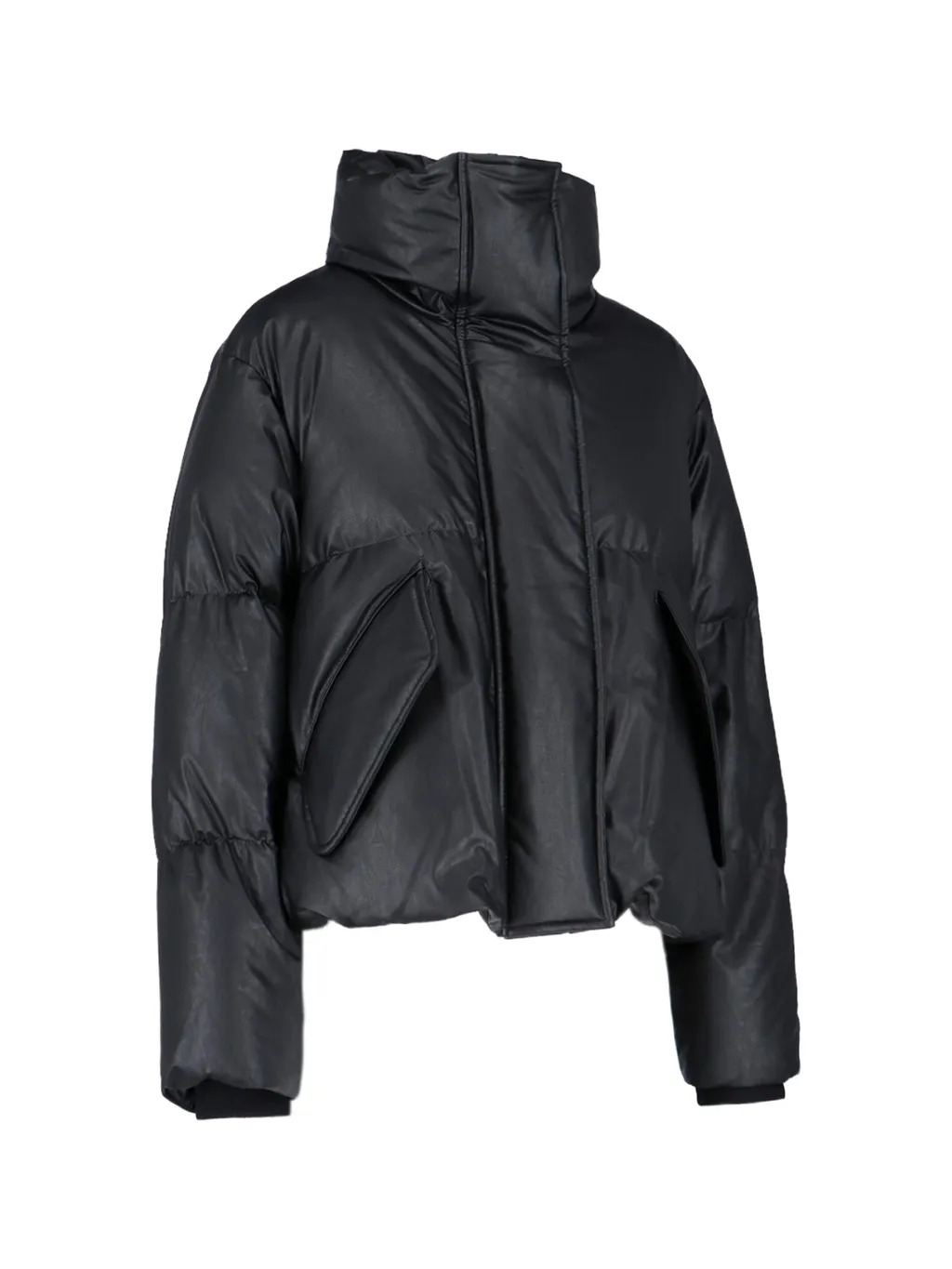 High Neck Long-Sleeved Jacket