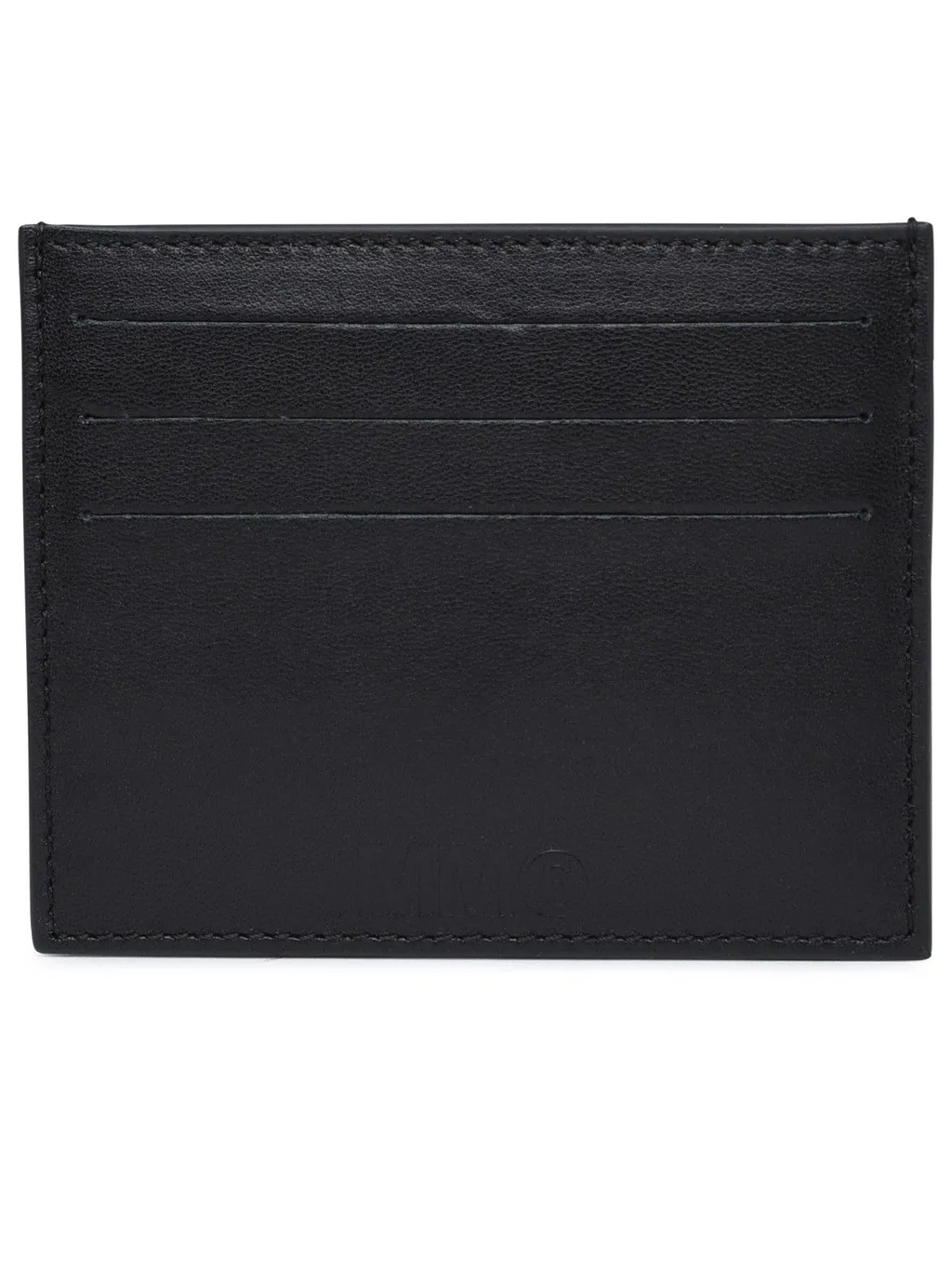 Signature Stitch Logo Debossed Cardholder