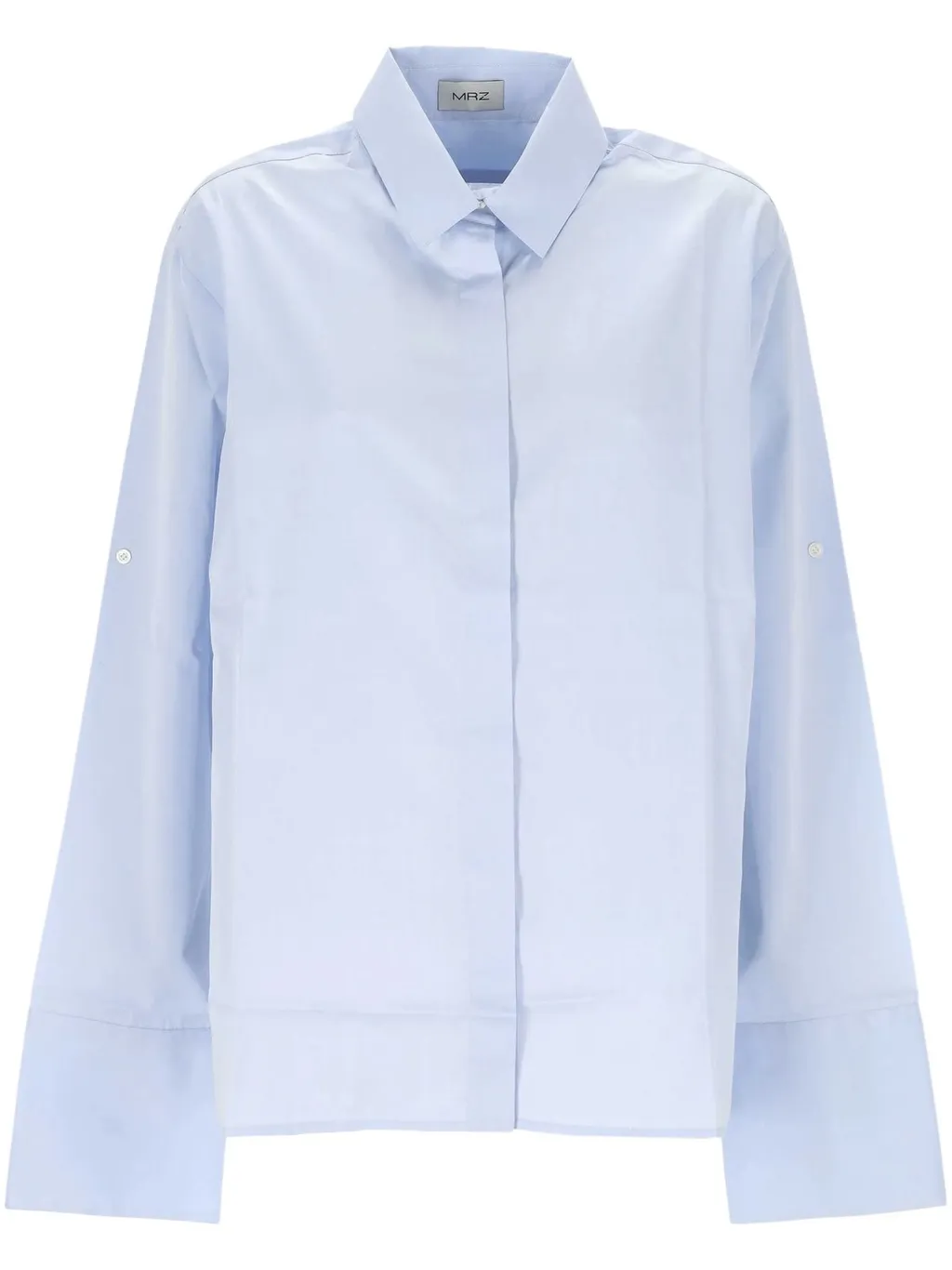Pleated Oversized Shirt