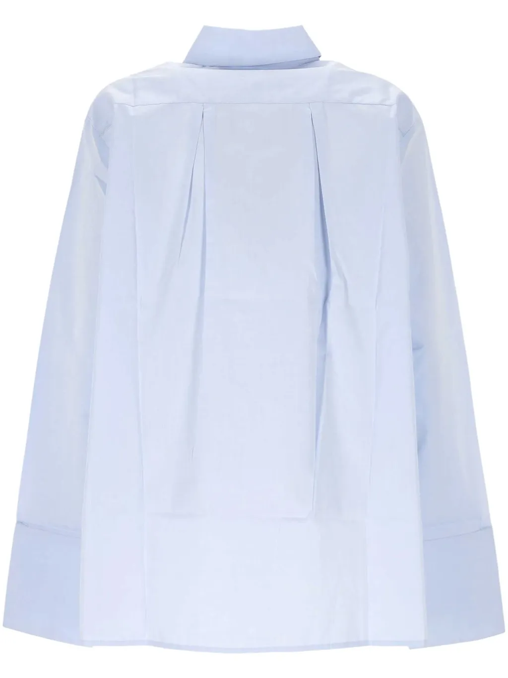 Pleated Oversized Shirt