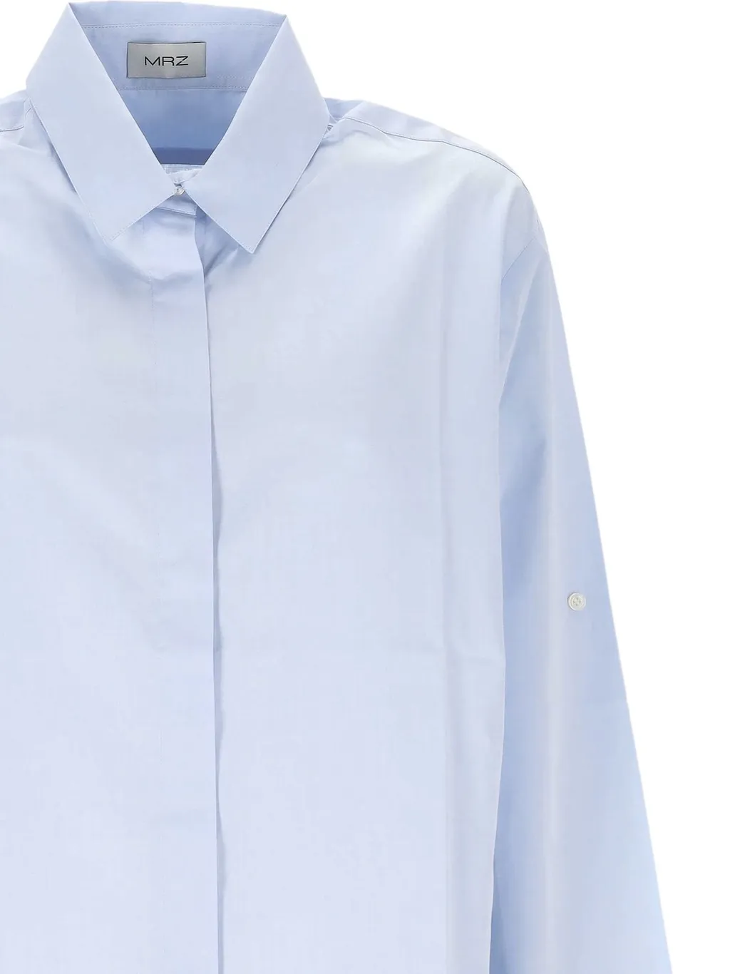 Pleated Oversized Shirt