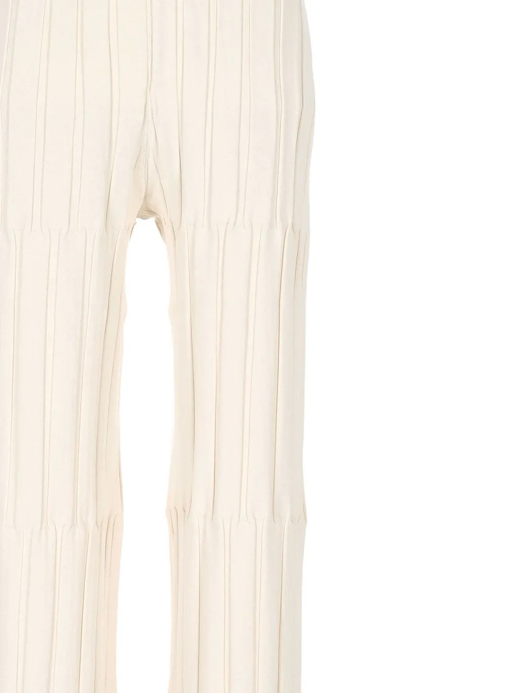 Ribbed Flared Pants