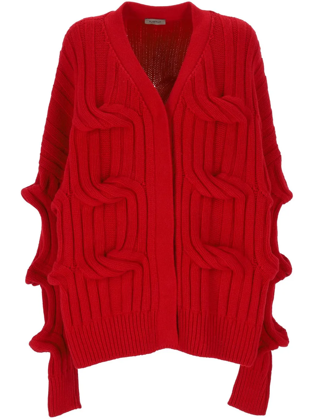 Textured Knitwear Cardigan