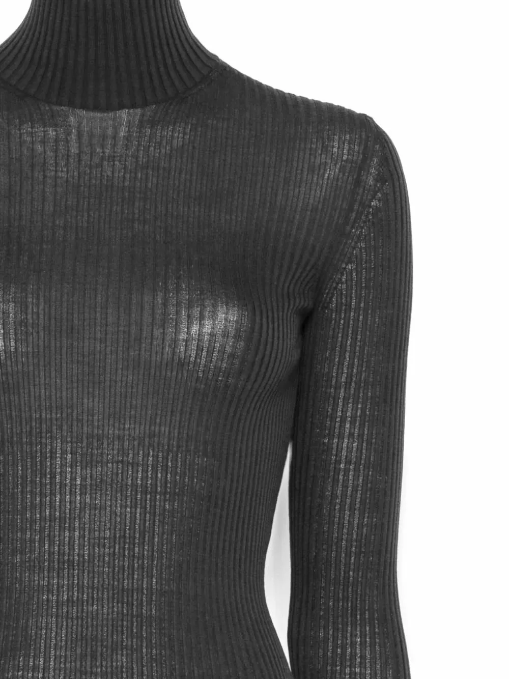 Ribbed Turtleneck Knitwear
