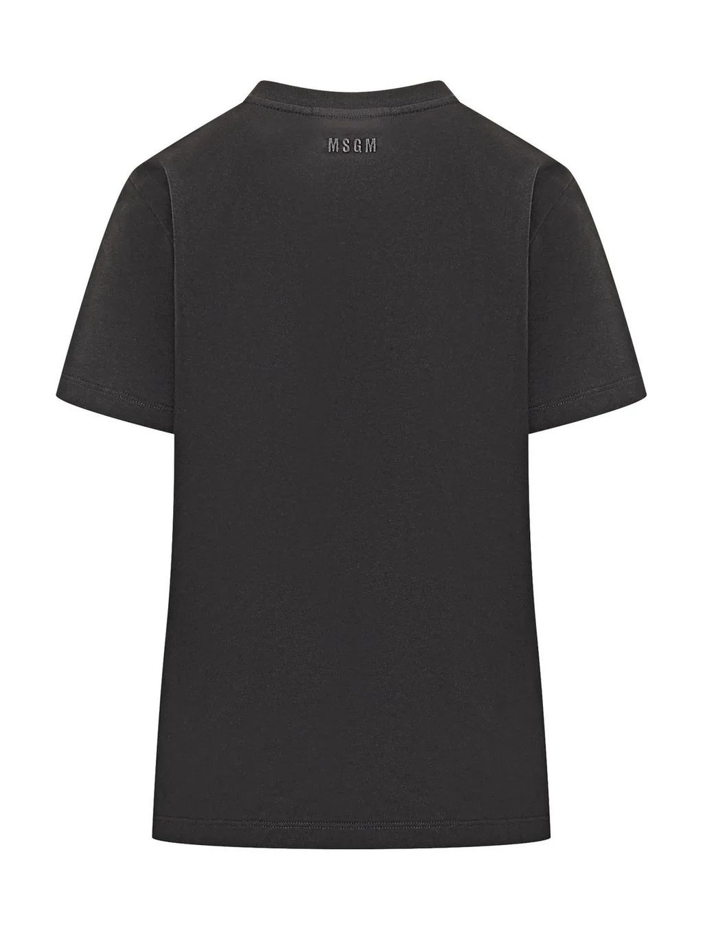 Bow-Embellished Crewneck T-Shirt