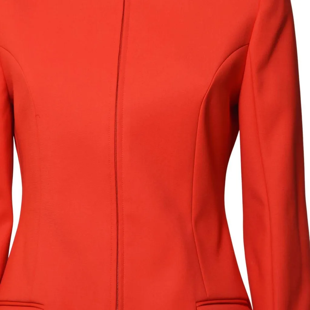 Zip-Up Crewneck Coat