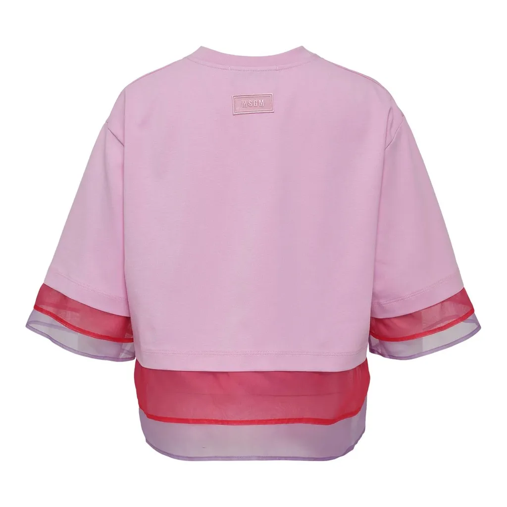 Two-Toned Crewneck T-Shirt