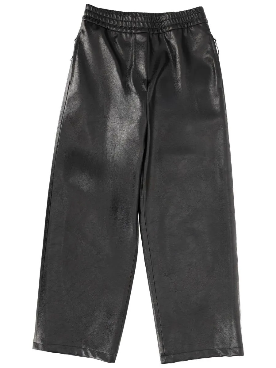 Wide Leg Elasticated Waistband Trousers