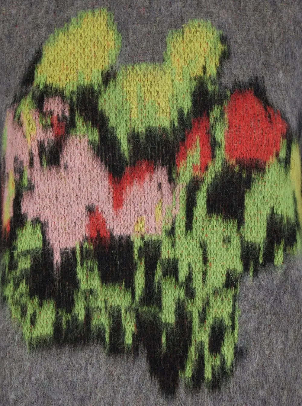 Graphic Intarsia Knit Jumper