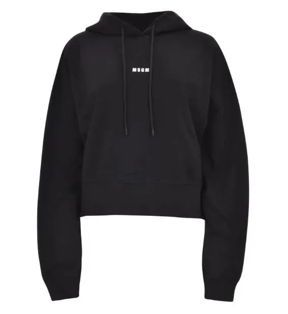 Logo Printed Drawstring Hoodie