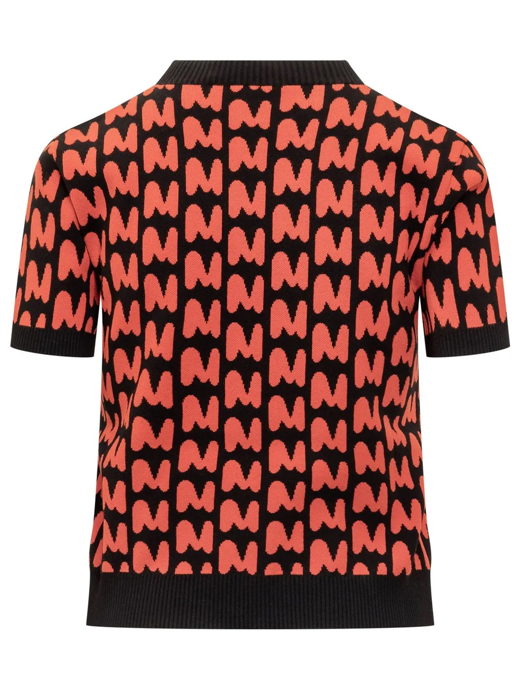 All-Over Patterned Crewneck Jumper