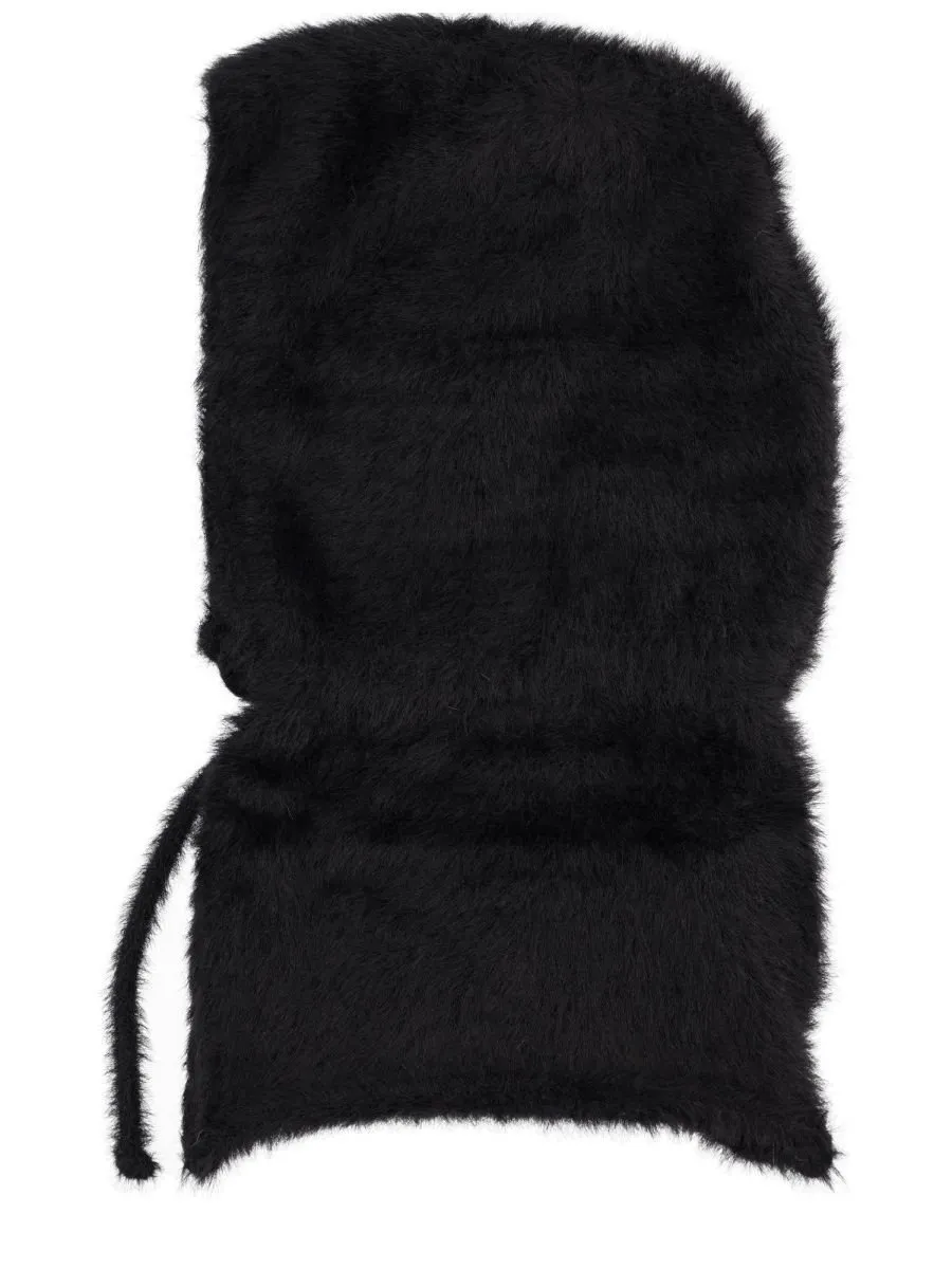 Logo Label Knitted Balaclava