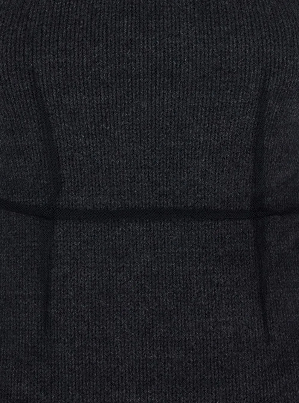 High Neck Knitted Dress