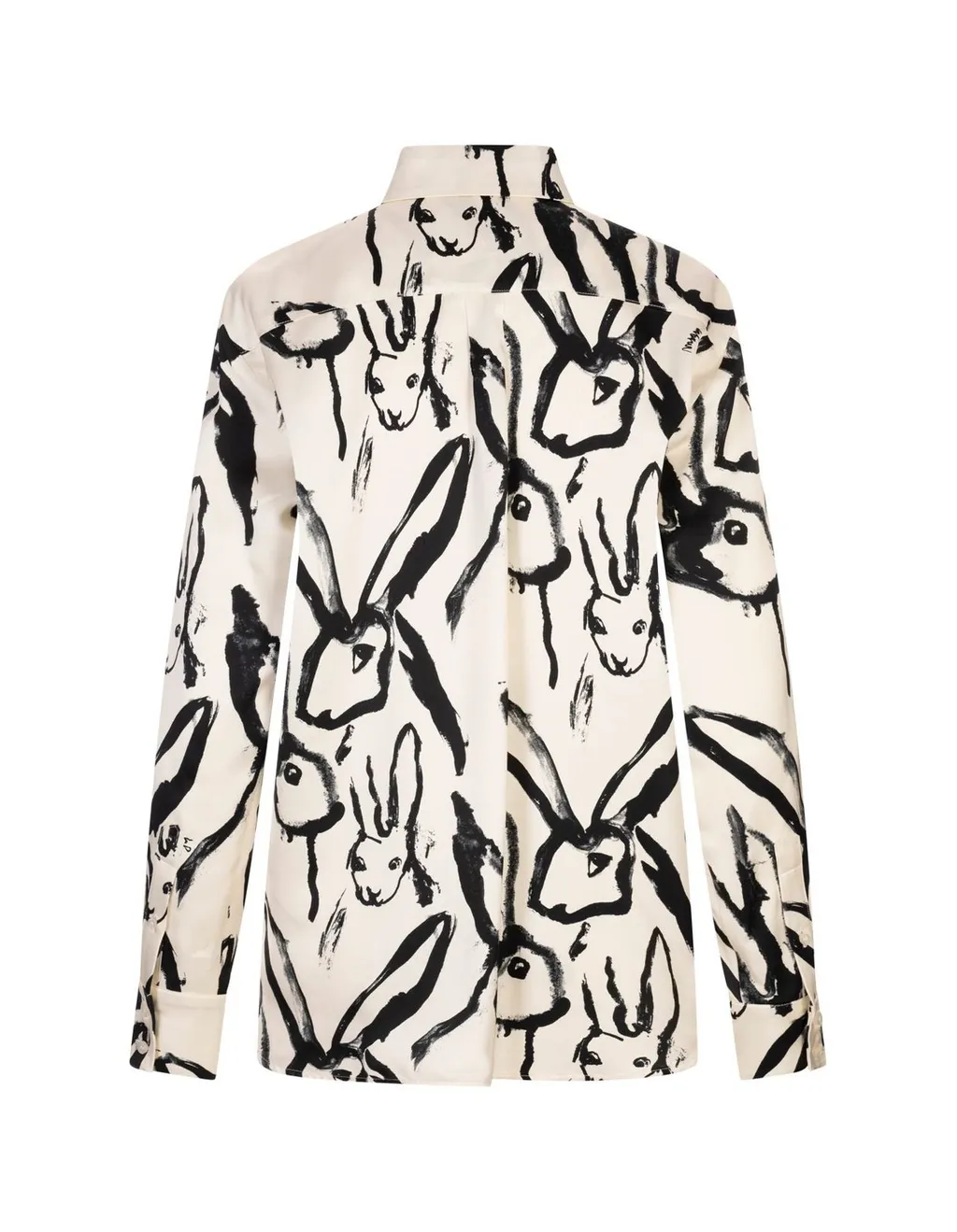 Graphic-Printed Blouse
