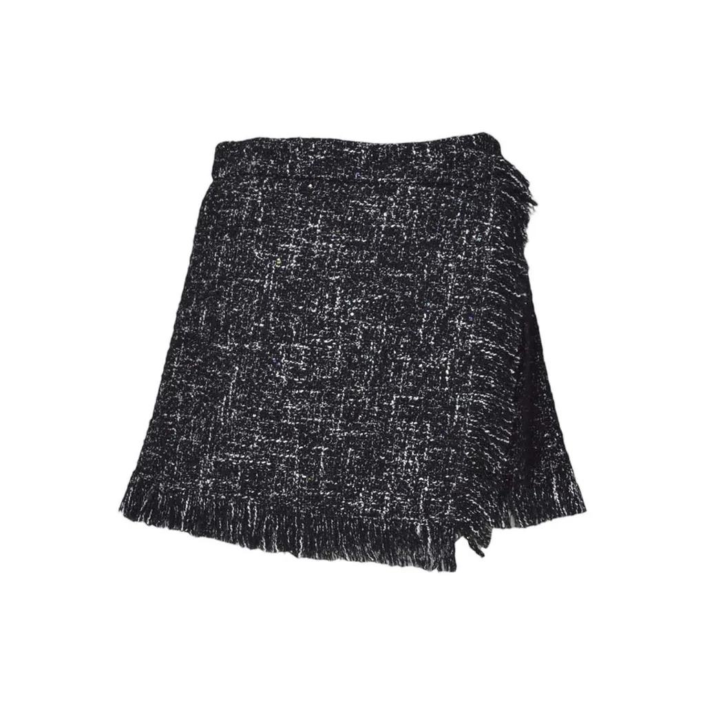 Micro Sequins Bouclé Shorts