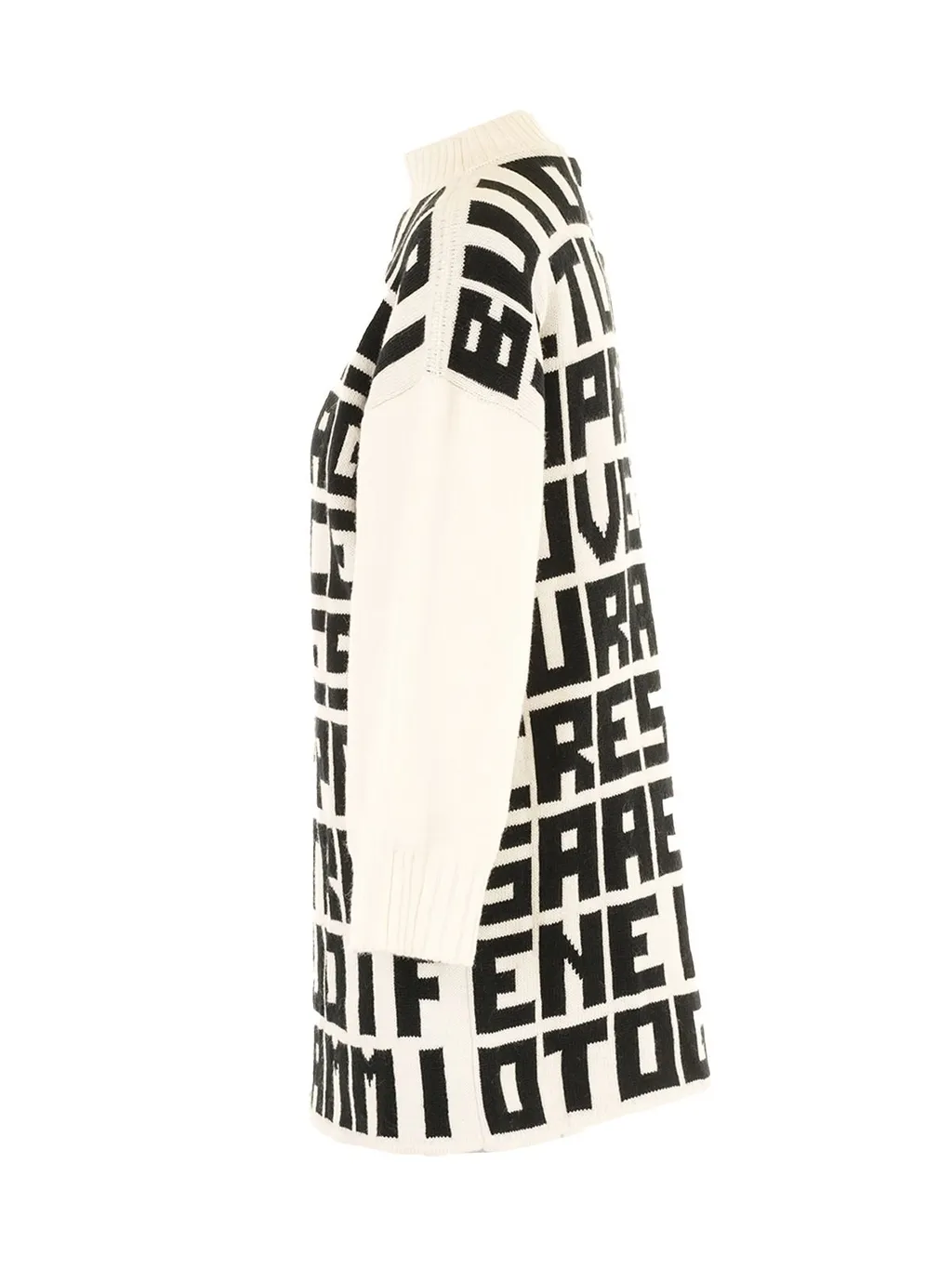 X Caterina Frongia Intarsia Knitted Dress