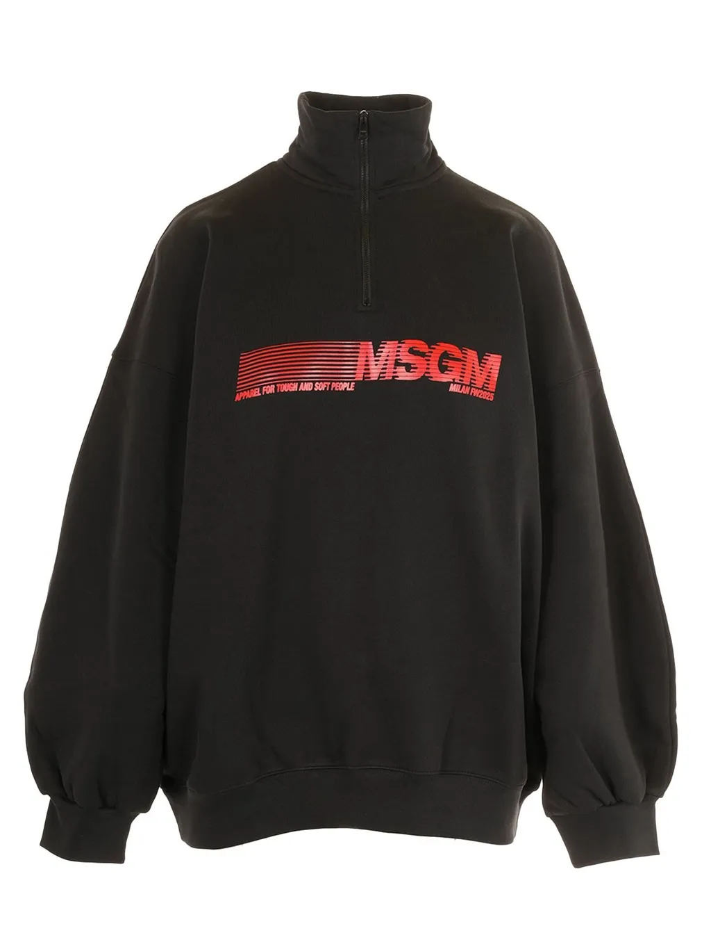 Zip Detailed Sweatshirt