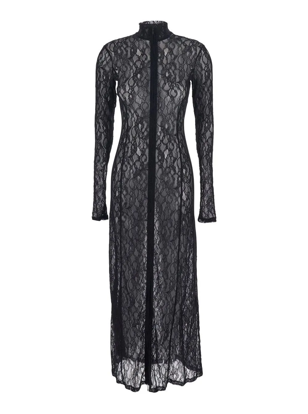 High Neck Lace Dress