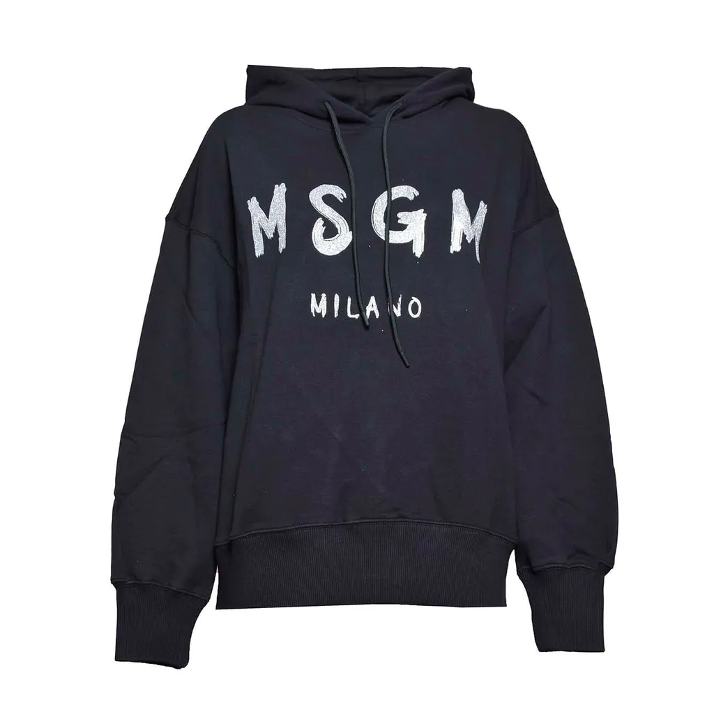 Logo Printed Drawstring Hoodie