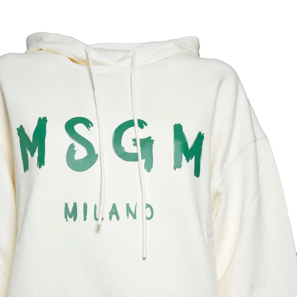 Logo Printed Drawstring Hoodie