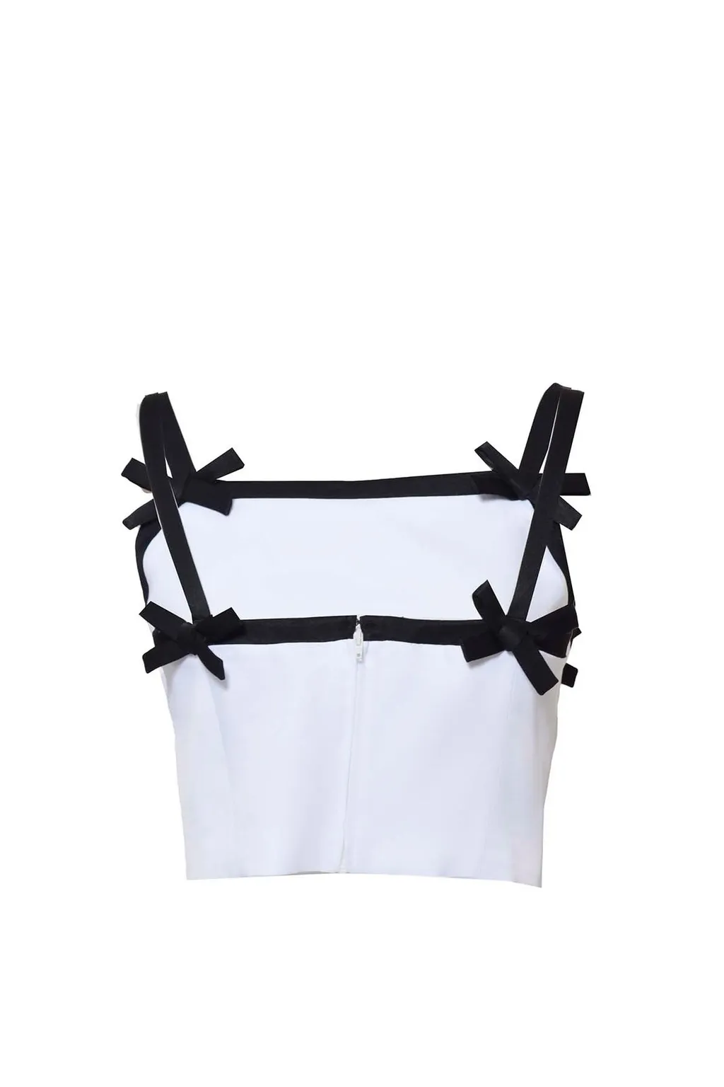 Bow Detailed Cropped Top