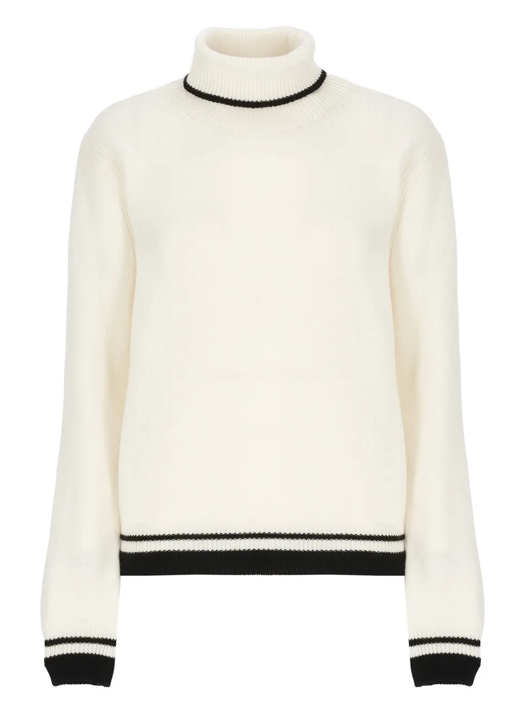 High Neck Long-Sleeved Jumper