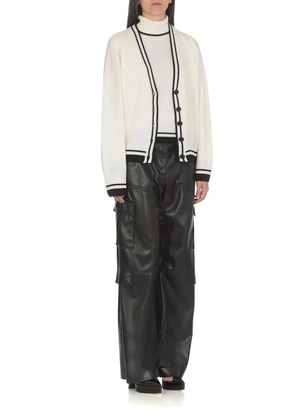 High Neck Long-Sleeved Jumper
