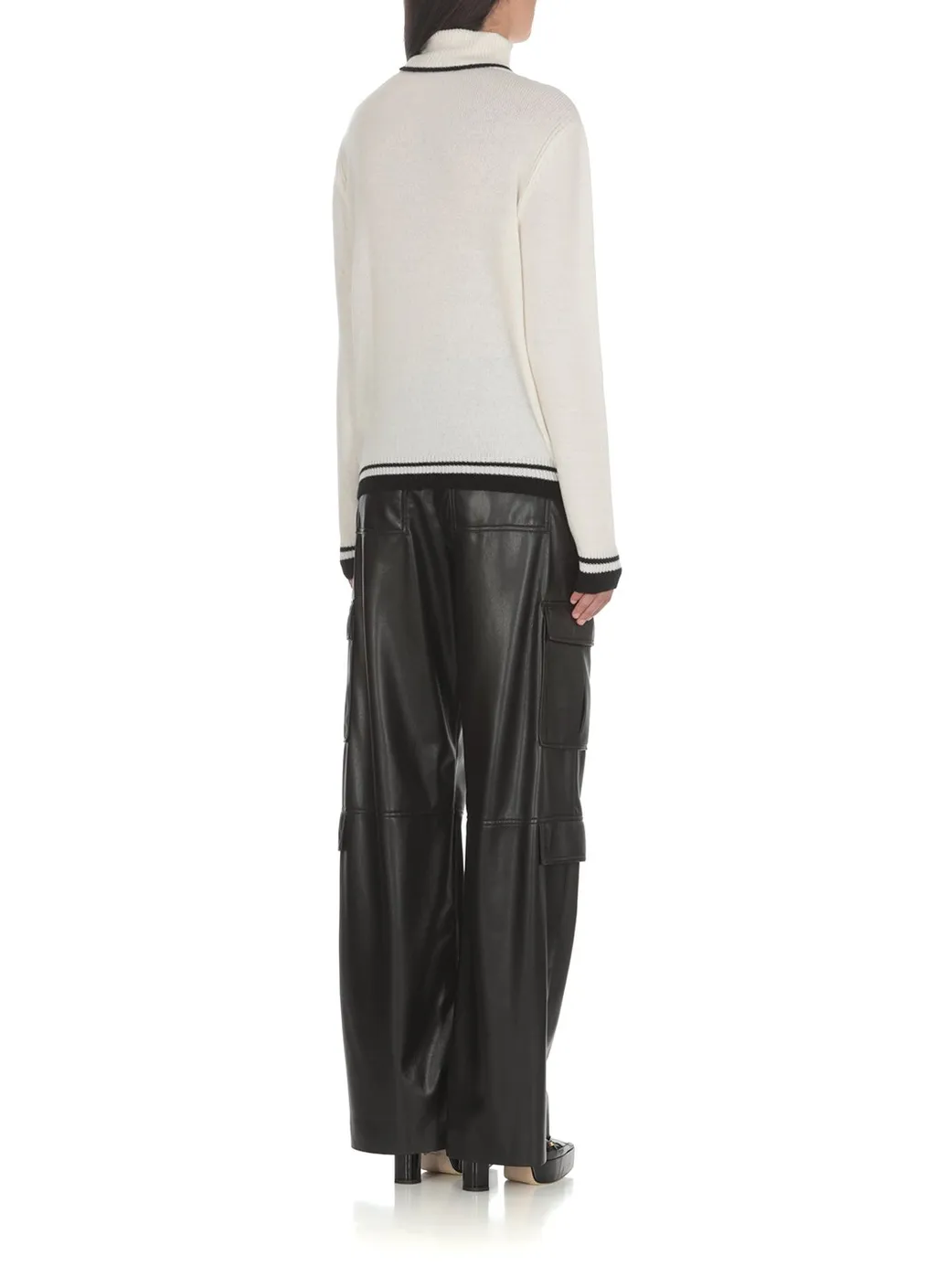 High Neck Long-Sleeved Jumper