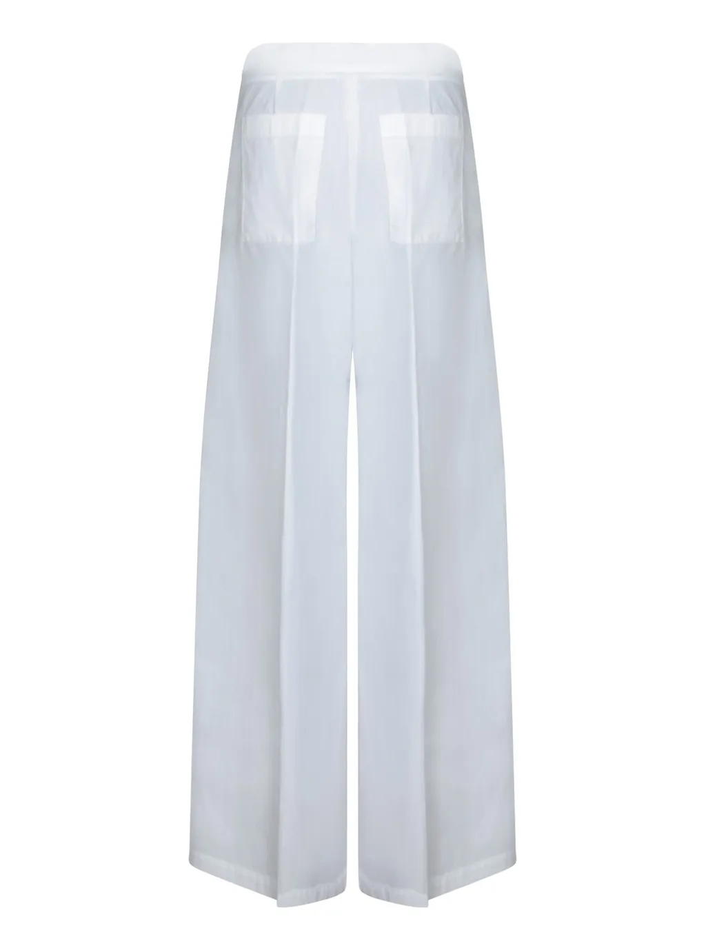 High-Waist Pleated Palazzo Pants