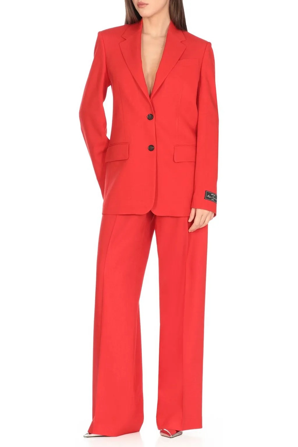 Single-Breasted Tailored Blazer