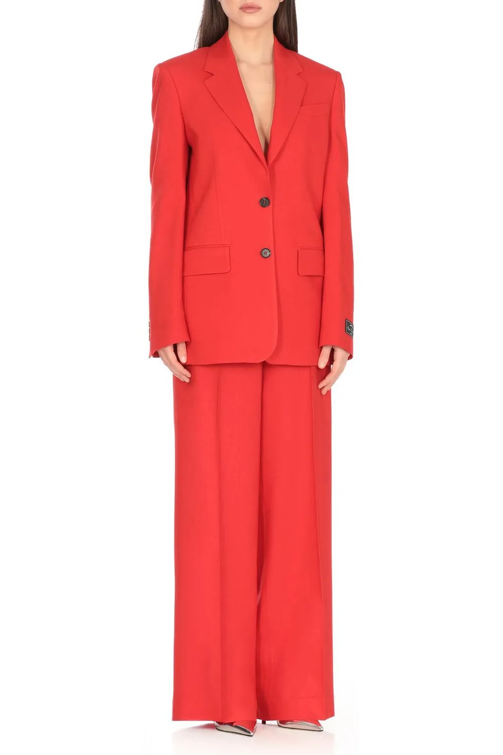 Single-Breasted Tailored Blazer