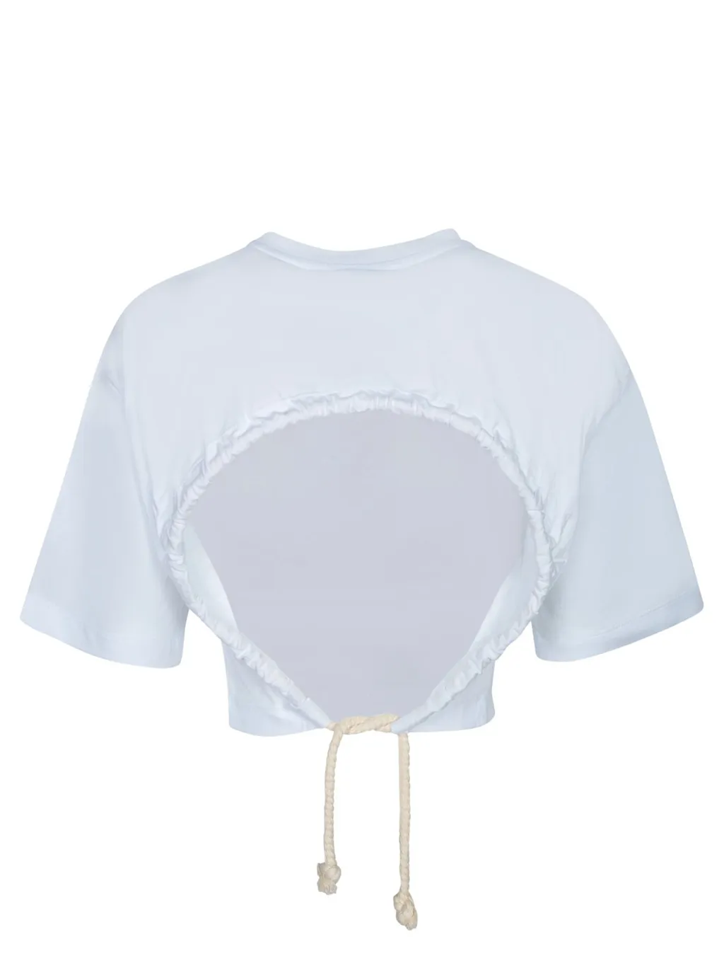 Open-Back Self-Tie T-Shirt