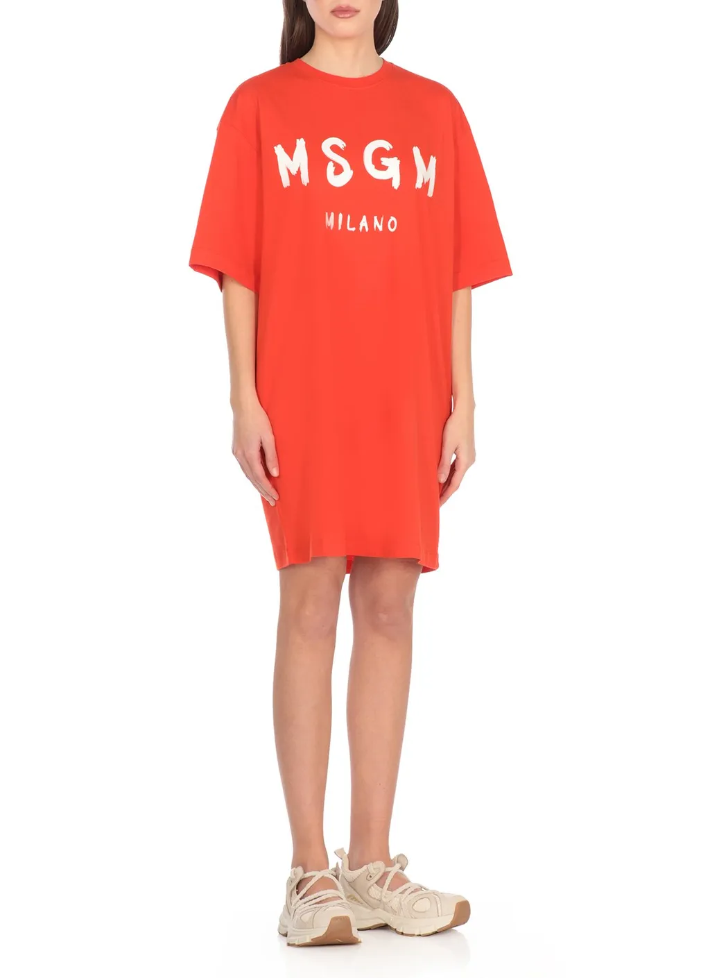Logo Printed T-Shirt Dress