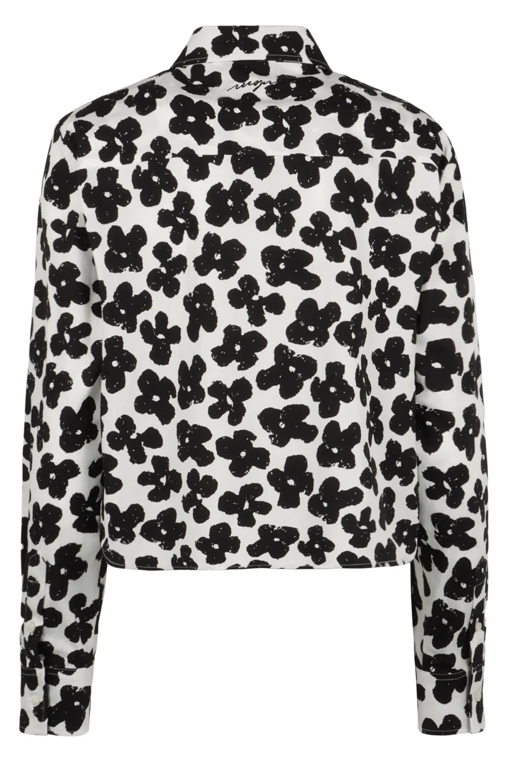 Floral-Print Button-Up Shirt
