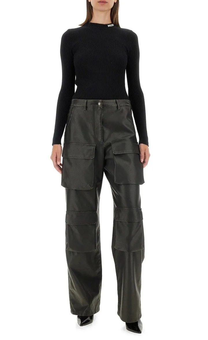 Stretch Ribbed Jumper