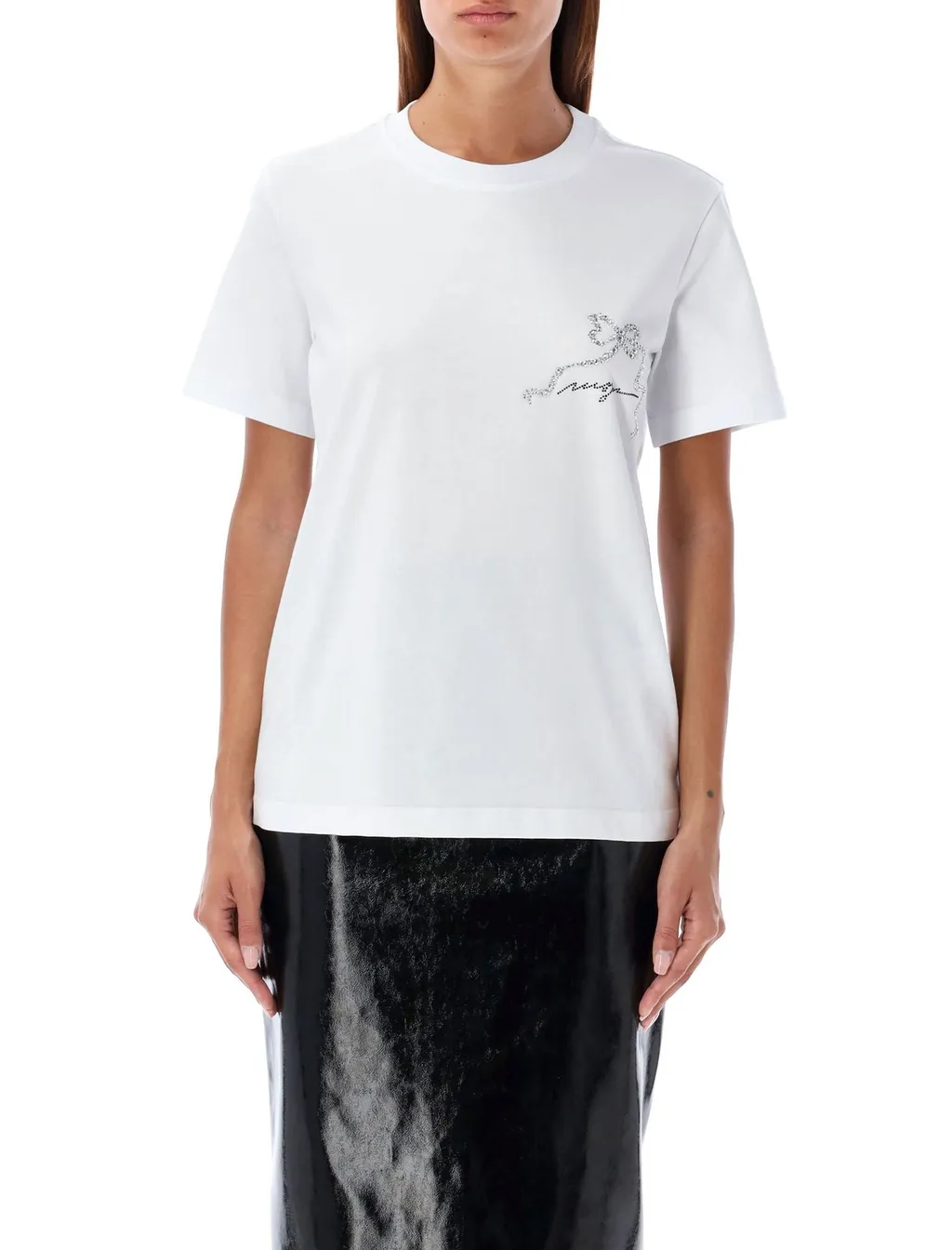 Embellished Ribbon T-Shirt