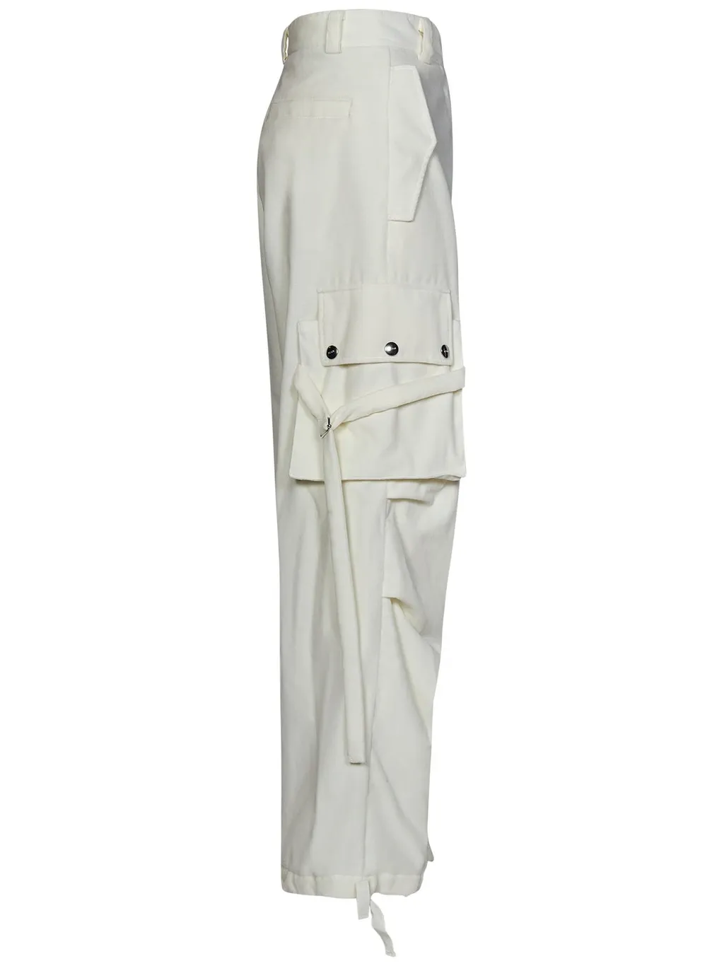 Mid Rise Cargo Trousers