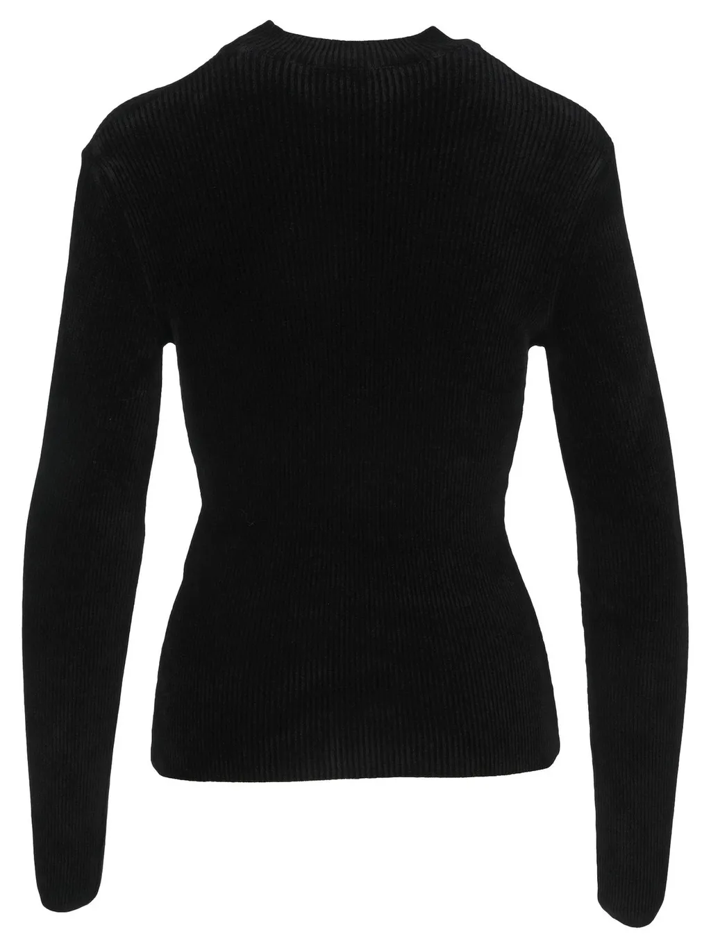Ribbed Cut Out Detail Sweater