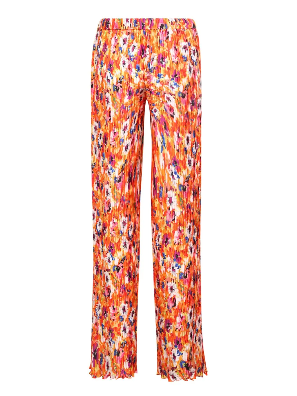 Floral Printed Pleated Pants