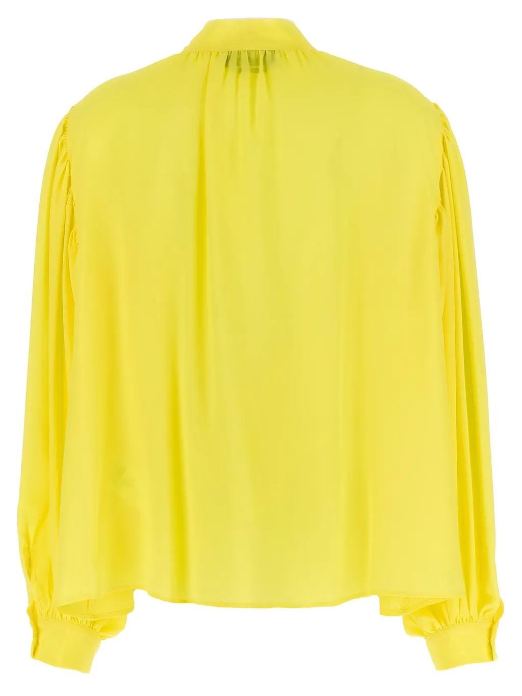 Bow Detailed Long-Sleeved Shirt