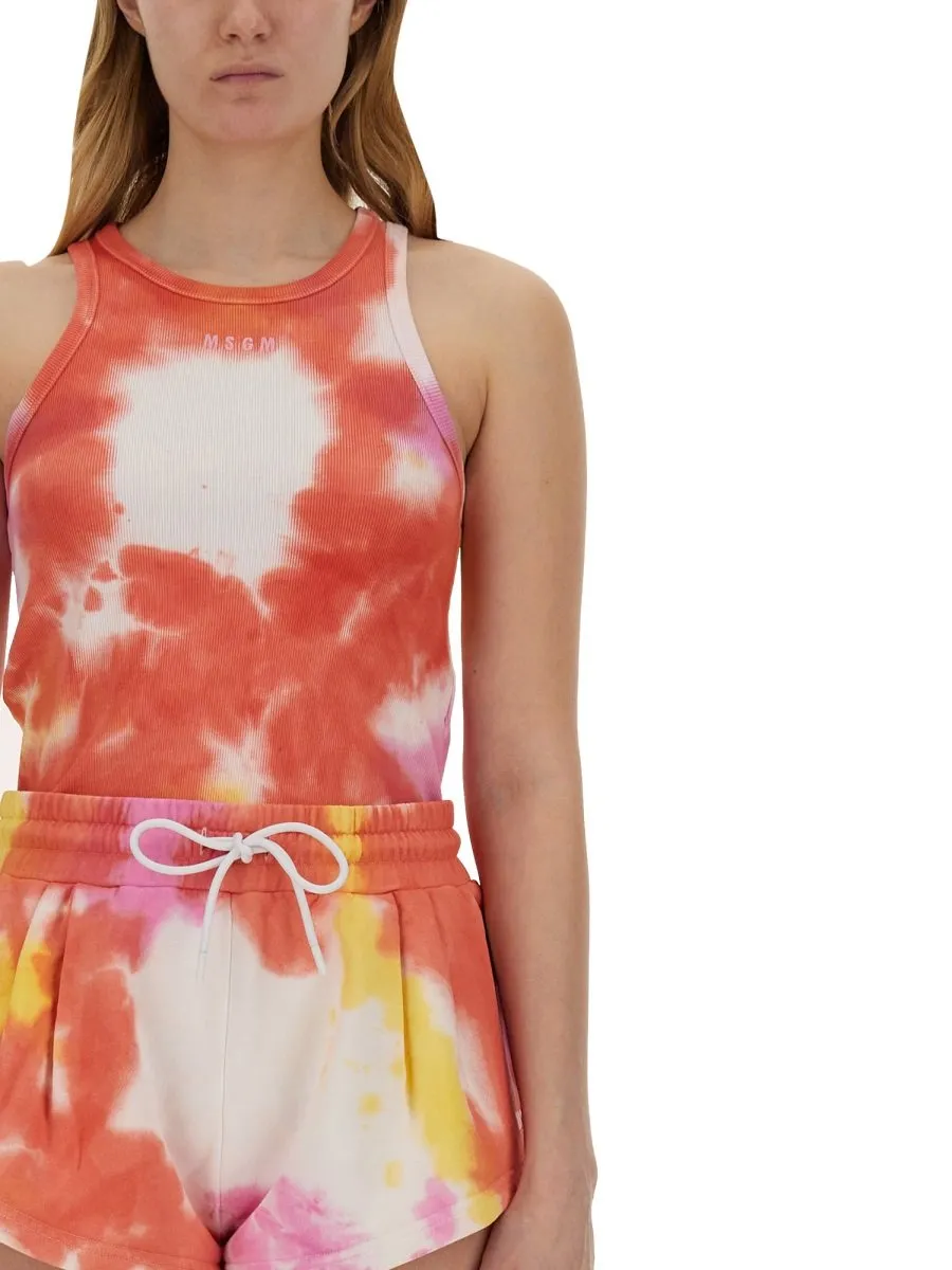 Tie-Dyed Tank Top