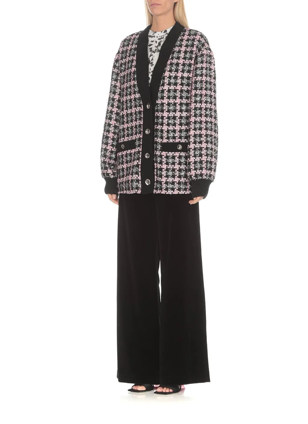 High Waist Velvet Trousers