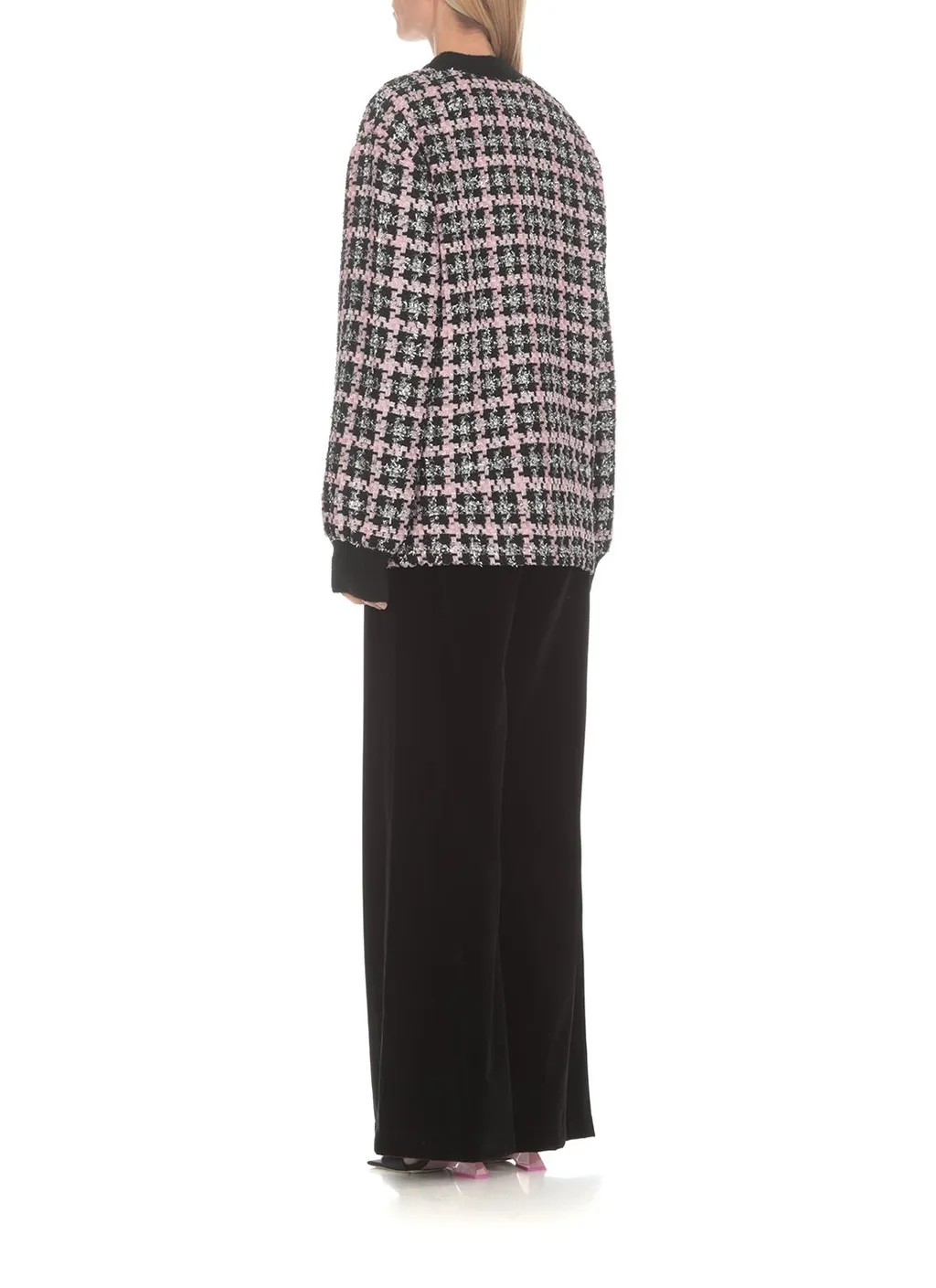 High Waist Velvet Trousers