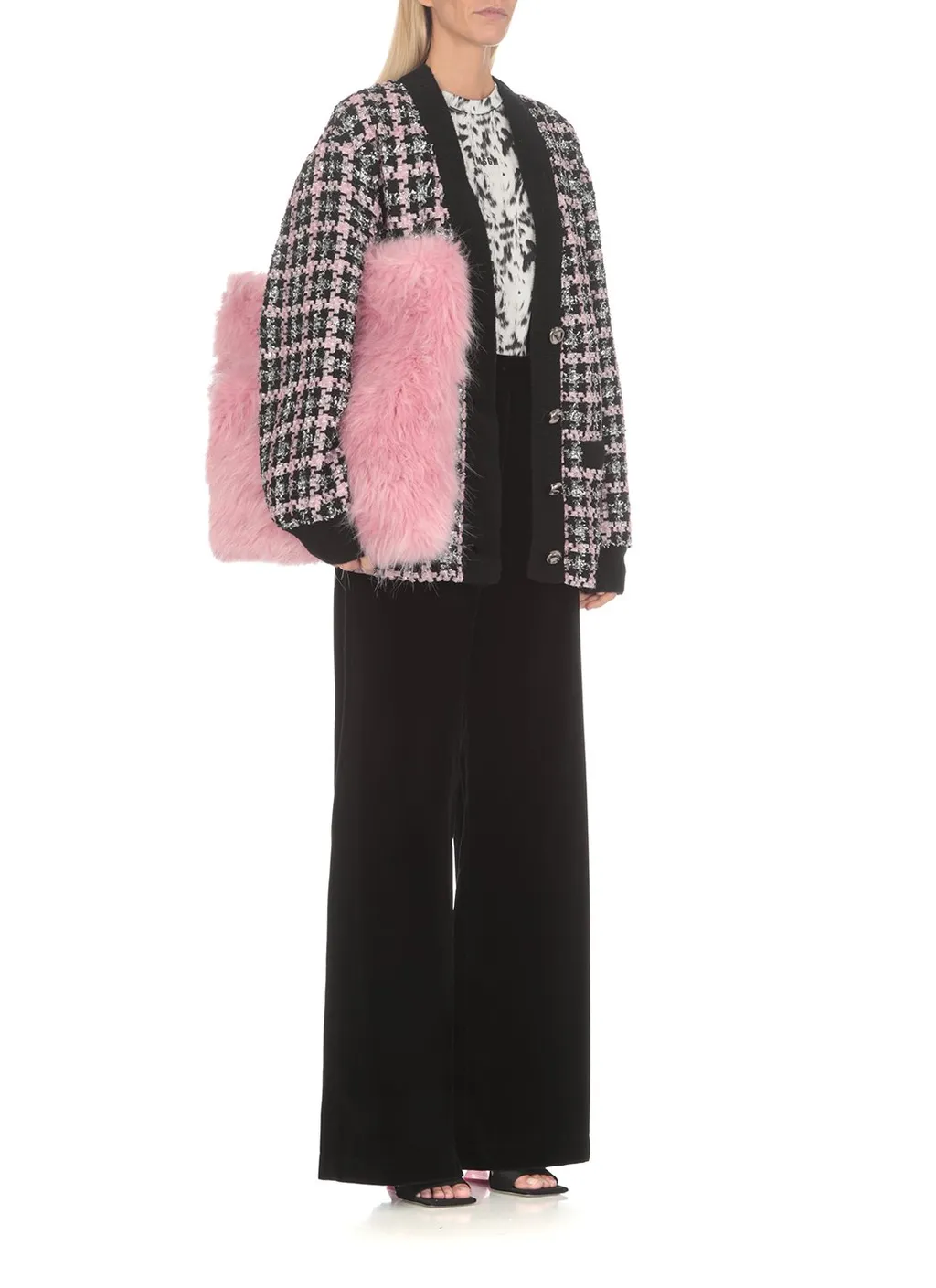 High Waist Velvet Trousers