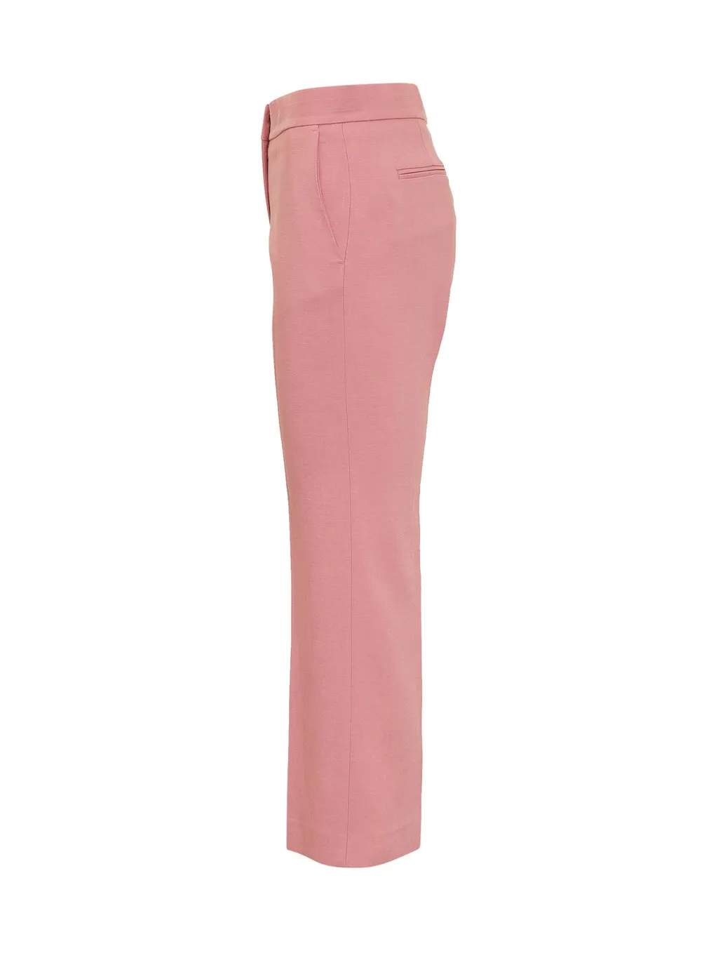 High-Waisted Straight Leg Pants