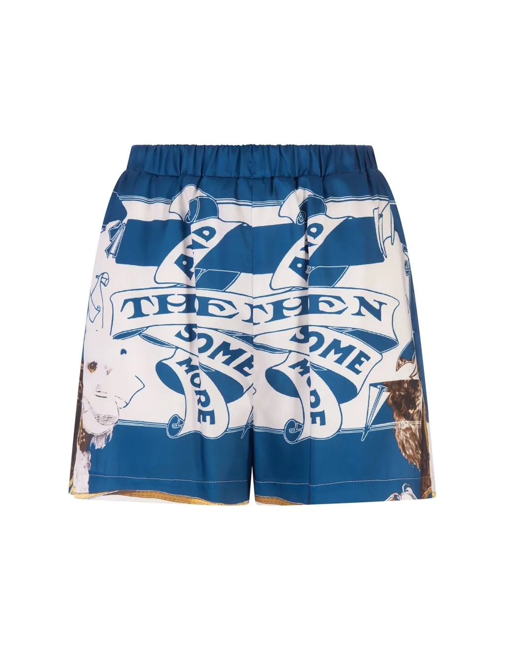 All-Over Printed Mini Shorts